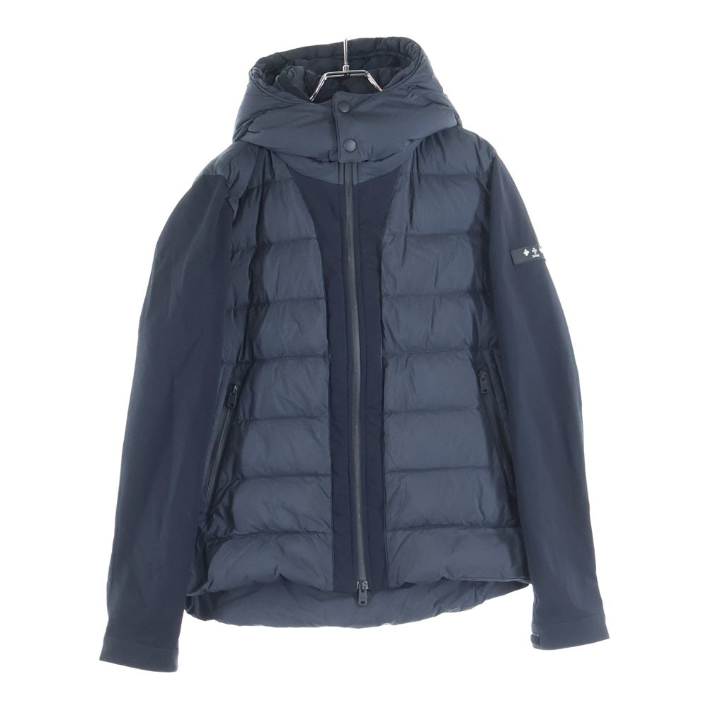 TATRAS(タトラス) 19AW BLEGGIO ブレッジョ 袖切り替え フーデッドダウンジャケット ブラック MTA19A4570