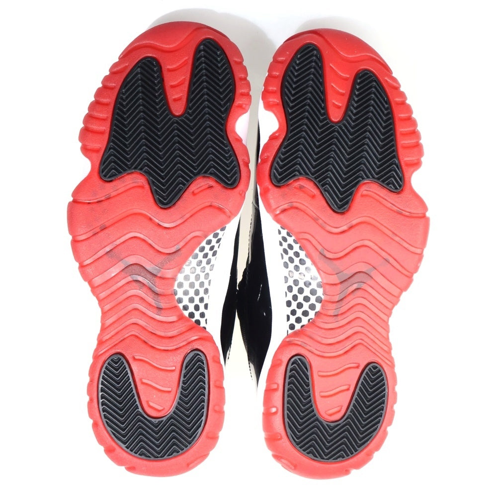 NIKE(ナイキ) AIR JORDAN 11 RETRO BRED エアジョーダン11 レトロ ブレッド ハイカットスニーカー ブラック/レッド US9.5/27.5cm 378037-061