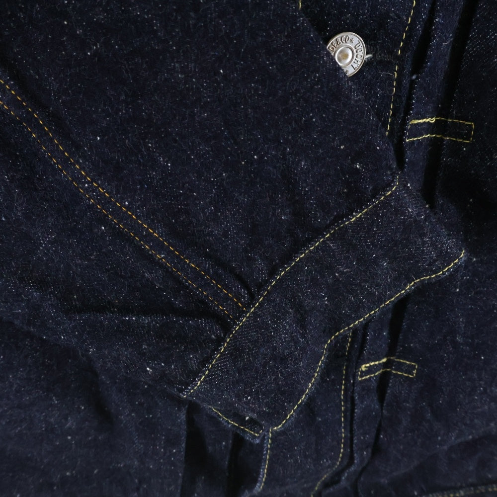 READY MADE(レディメイド) 23AW DENIM JACKET 1ポケット デニムトラッカージャケット インディゴ RE-CO-BL-00-00-241