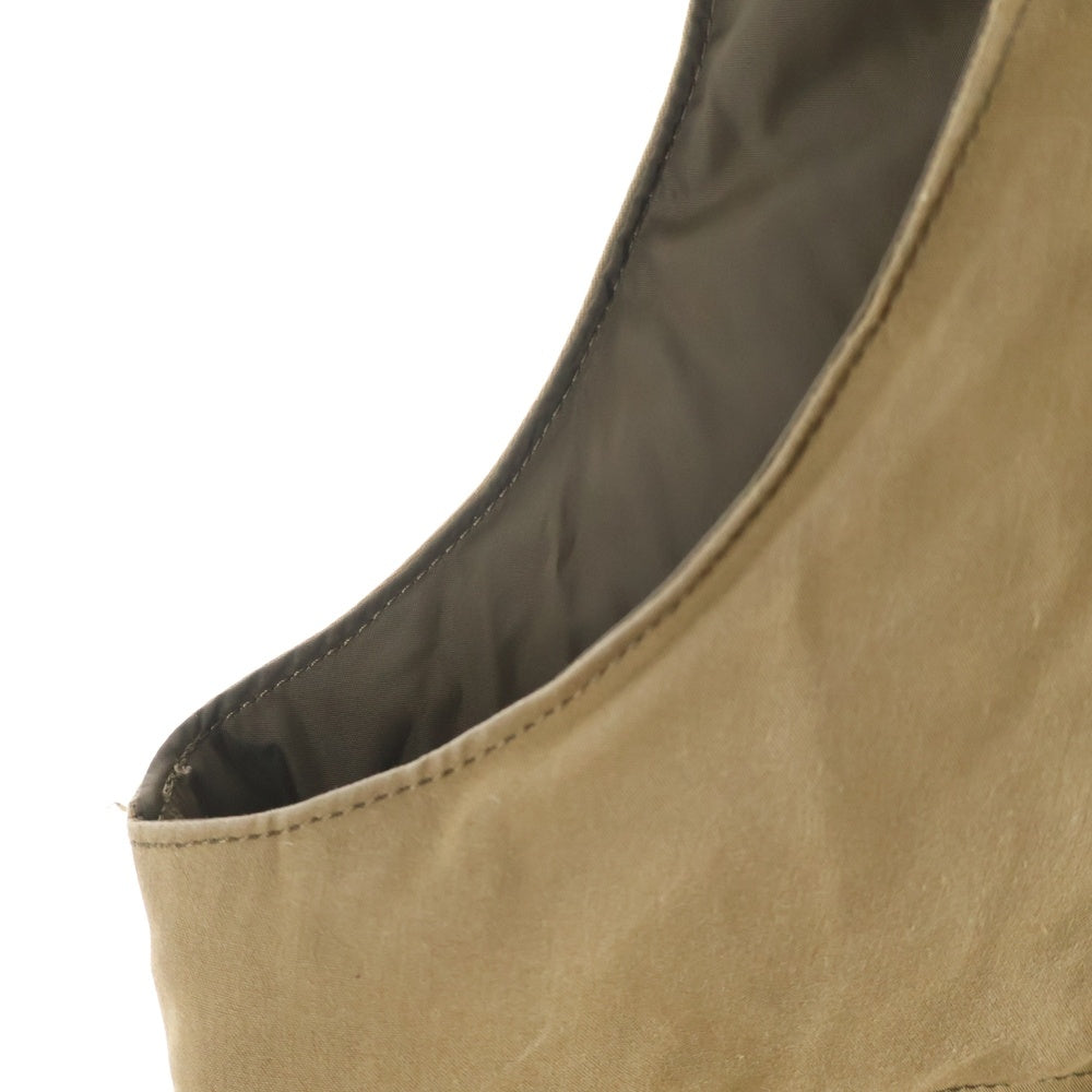 ROCKY MOUNTAIN(ロッキーマウンテン) レザー切り替え ナイロンダウンベスト ブラウン 200-172-46