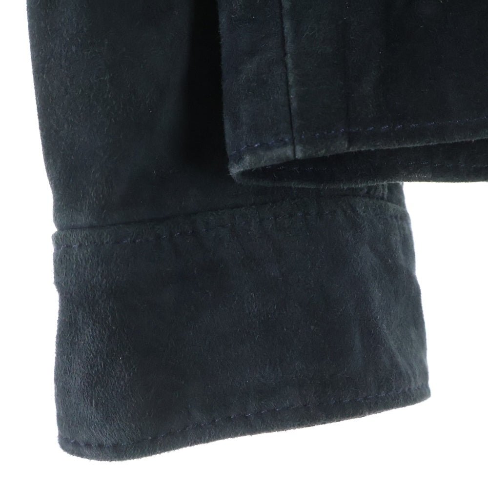 POLO RALPH LAUREN(ポロラルフローレン) スエードレザージャケット やぎ革 ブラック