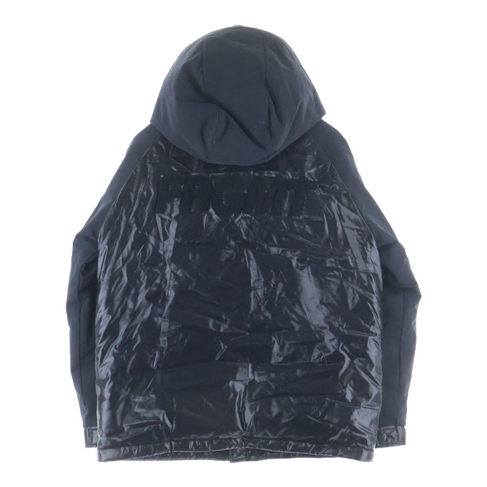 MONCLER(モンクレール) xFRAGMENT 22AW 70周年記念 MAYA 70 マヤダウンジャケット ナイロン切り替え ブラック H20961A00009 M2838