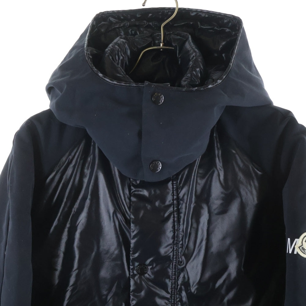 MONCLER(モンクレール) xFRAGMENT 22AW 70周年記念 MAYA 70 マヤダウンジャケット ナイロン切り替え ブラック H20961A00009 M2838
