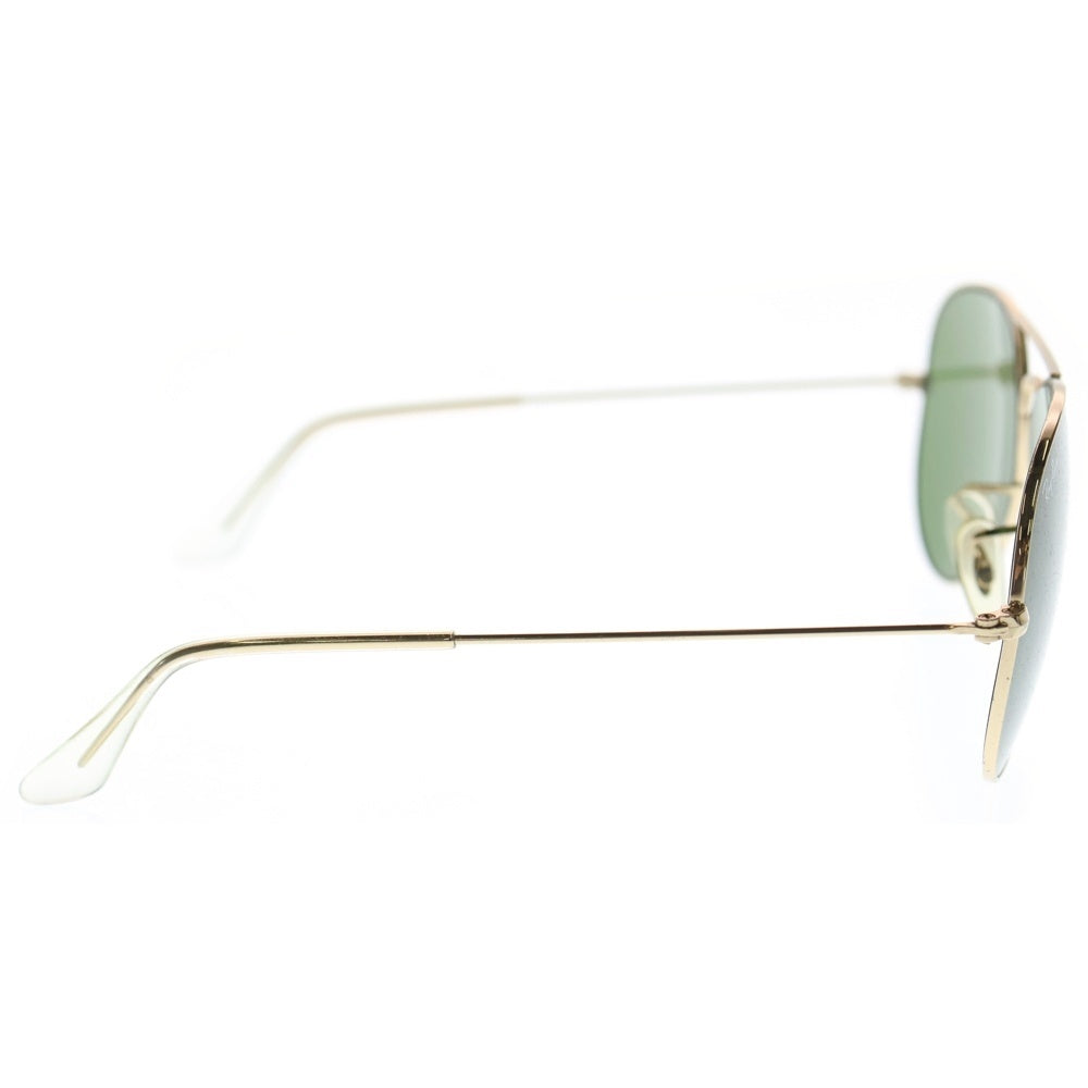 Ray Ban(レイバン) AVIATOR CLASSIC アビエーター クラシック ダブルブリッジティアドロップサングラス 眼鏡 アイウェア ゴールド/グリーン RB3025