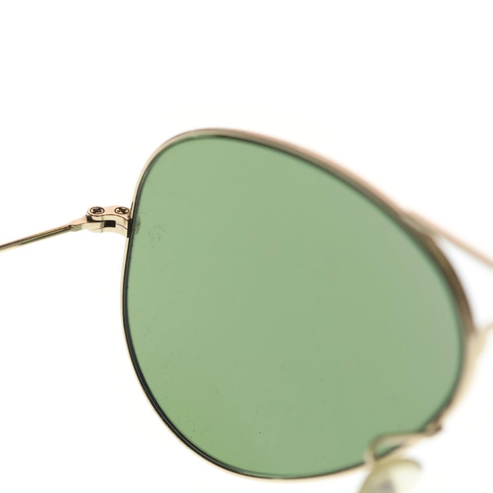 Ray Ban(レイバン) AVIATOR CLASSIC アビエーター クラシック ダブルブリッジティアドロップサングラス 眼鏡 アイウェア ゴールド/グリーン RB3025