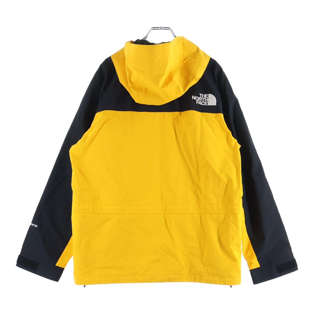 THE NORTH FACE(ザノースフェイス) GORE-TEX MOUNTAIN LIGHT JACKET ゴアテックス マウンテン ライト フーデッドナイロンジャケット ブラック/イエロー NP11834