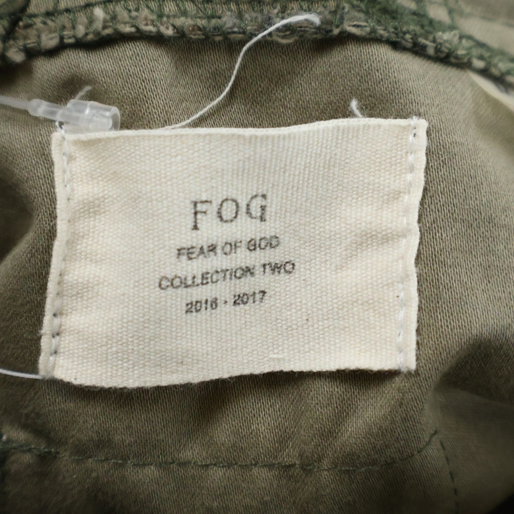 FEAR OF GOD(フィアオブゴッド) MILITARY ANORAK PARKA ミリタリーアノラックパーカー グリーン