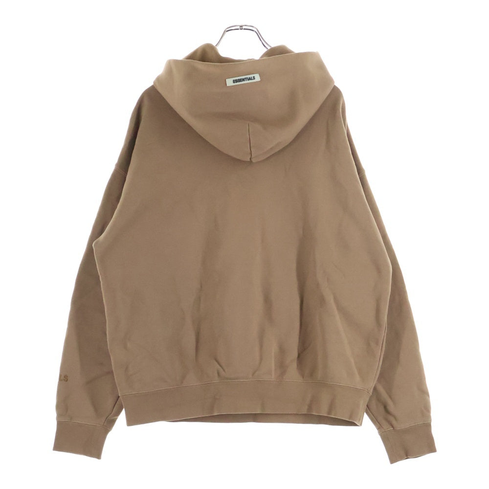 FEAR OF GOD ESSENTIALS(フィアオブゴッド エッセンシャルズ) SOLID SWEAT FOODIE ソリッドスウェットフーディー プルオバーパーカー ブラウン