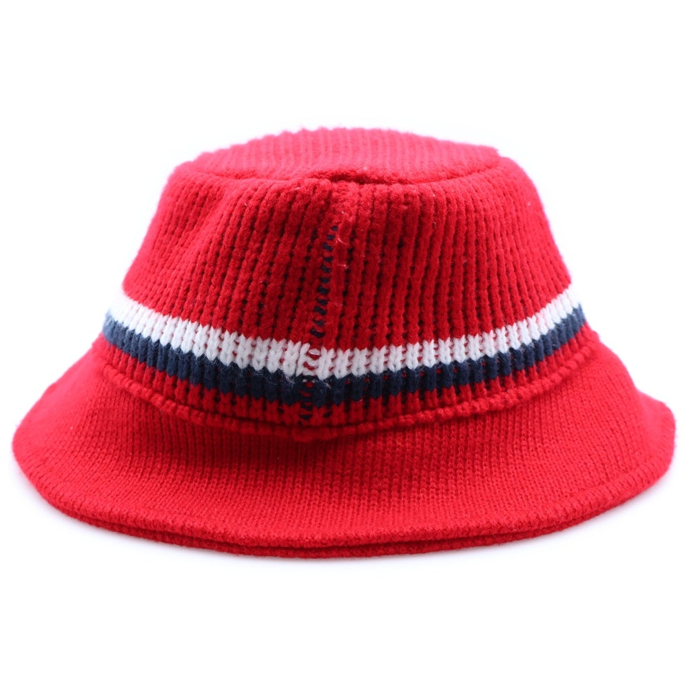 SUPREME(シュプリーム) 19AW Knit Logo Crusher ニットロゴ クラッシャーハット 帽子 レッド