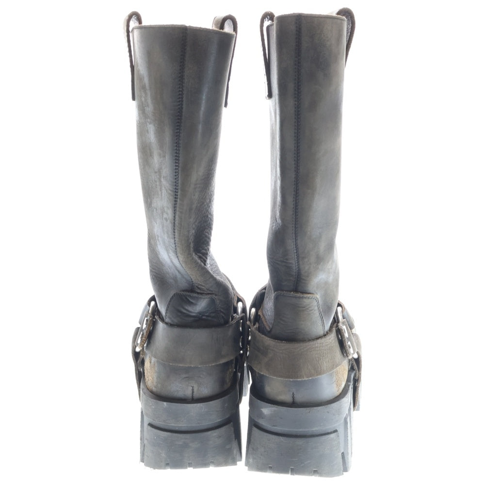 BALENCIAGA(バレンシアガ) 24AW BULLDOZER HARNESS ブルドーザー ハーネスブーツ ブラック 802352