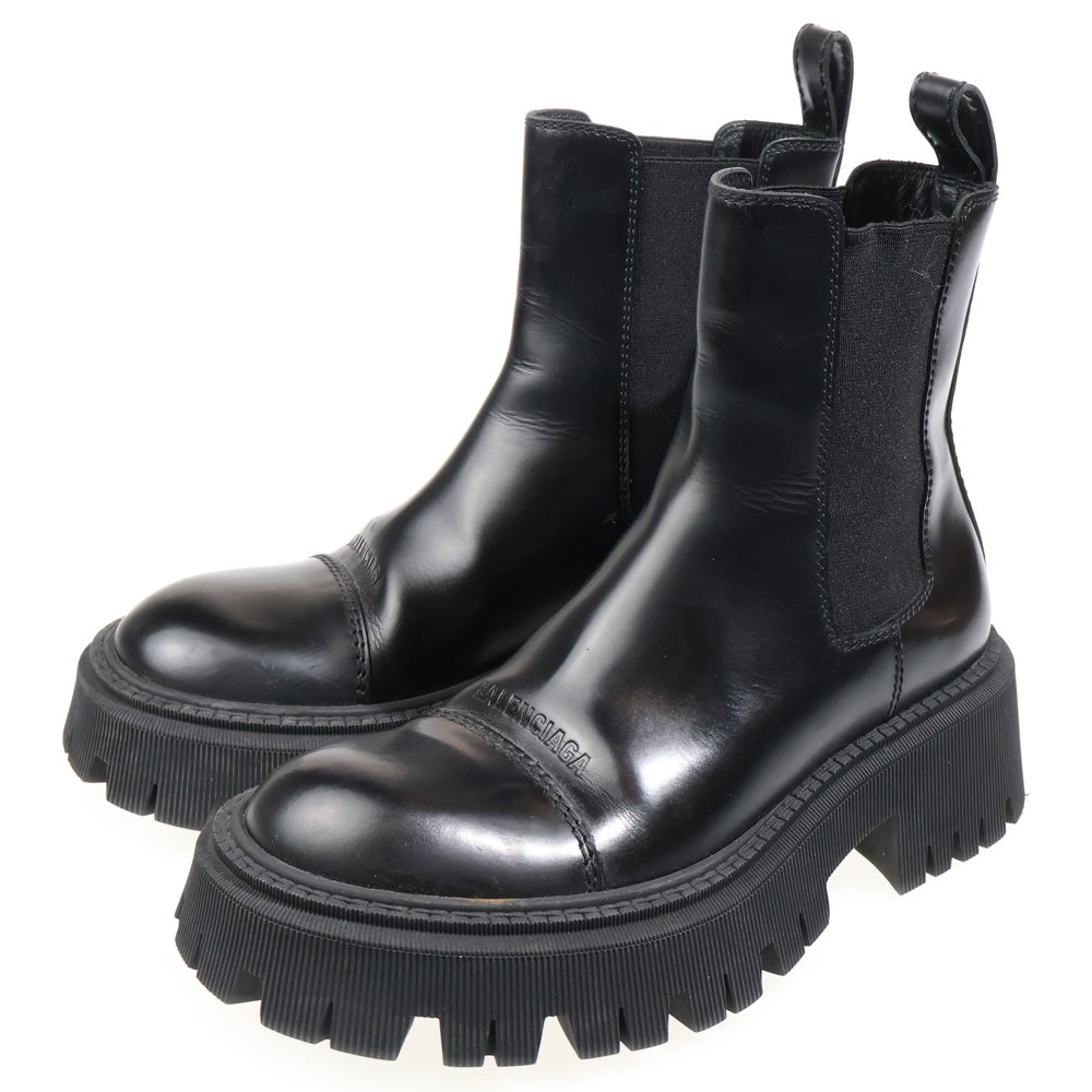 BALENCIAGA(バレンシアガ) TRACTOR BOOTIE トラクターブーツ ブラック ブラック 641399