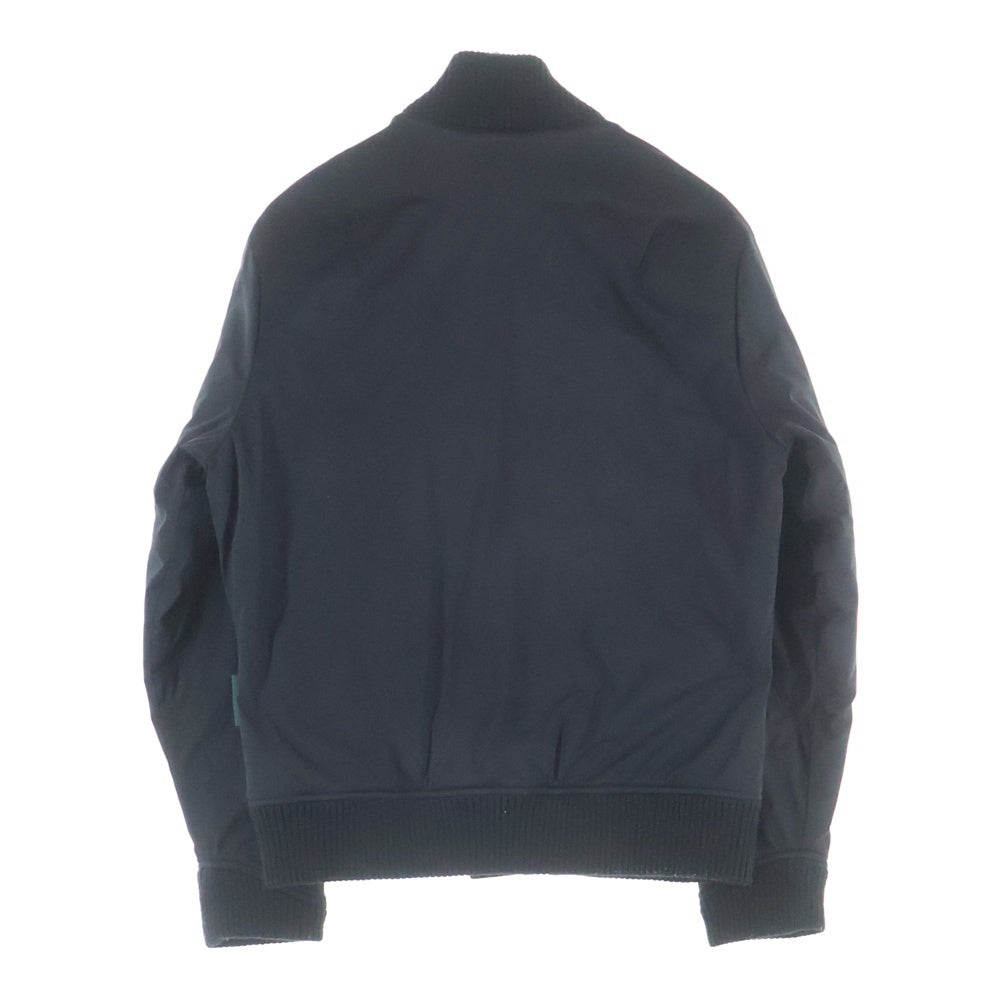 BEAMS Lights(ビームスライツ) ×YOSOOU MA-1 ヨソオウ ナイロンボンバージャケット ブラック 5118-0134-662