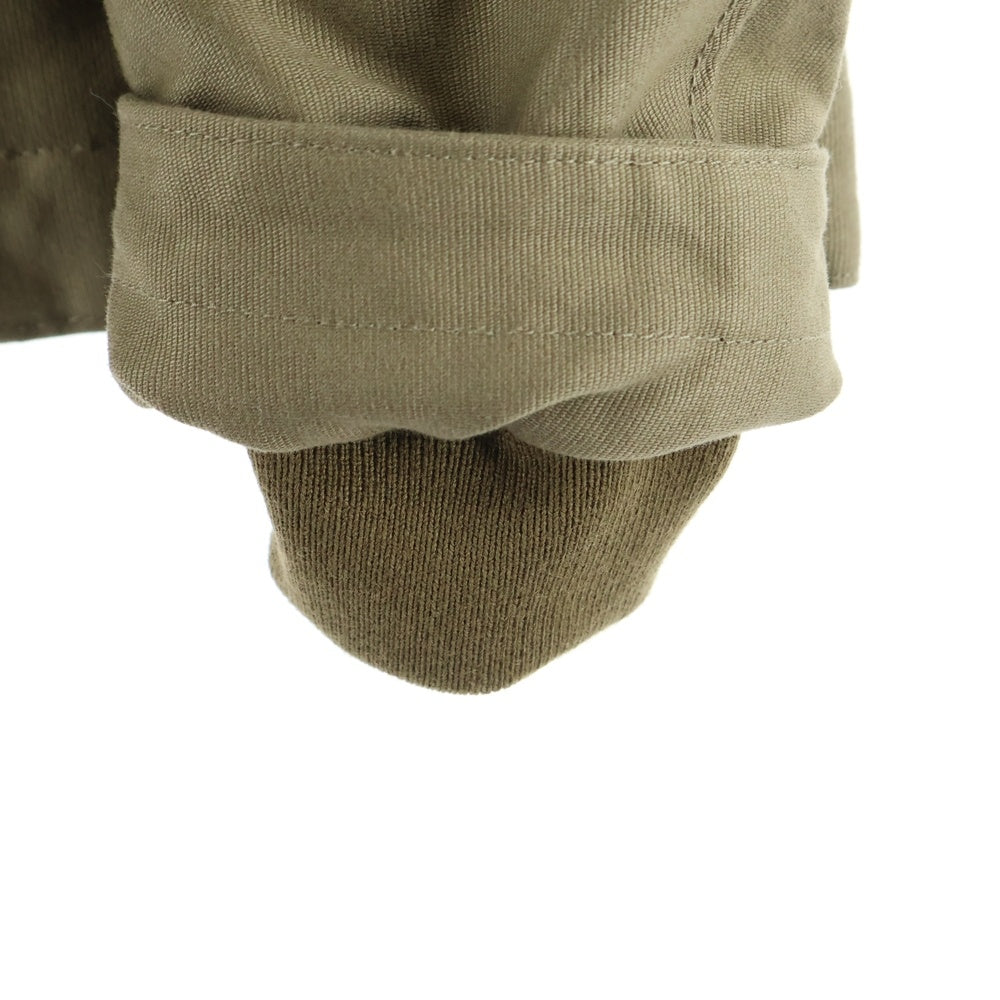 LOUNGE LIZARD(ラウンジリザード) N-1 ボアカラー デッキ ミリタリージャケット ブラウン