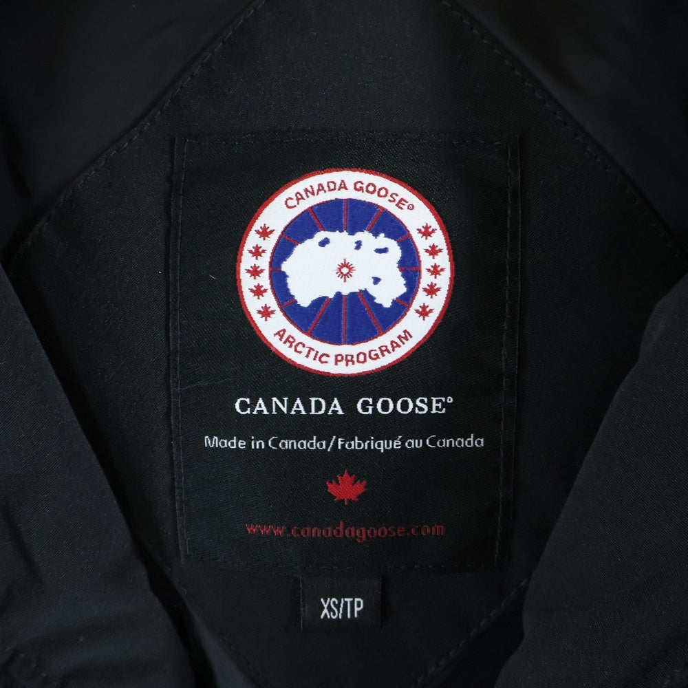 CANADA GOOSE(カナダグース) MAITLAND PARKA メイトランド フーデッドダウンジャケット ブラック 4550M