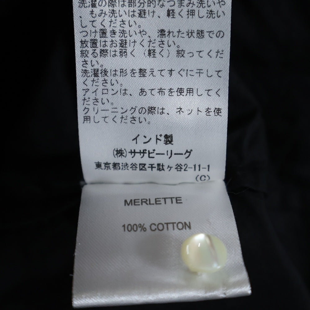 Merlette(マーレット) ティアード ノースリーブ ワンピース ブラック レディース 3010300316