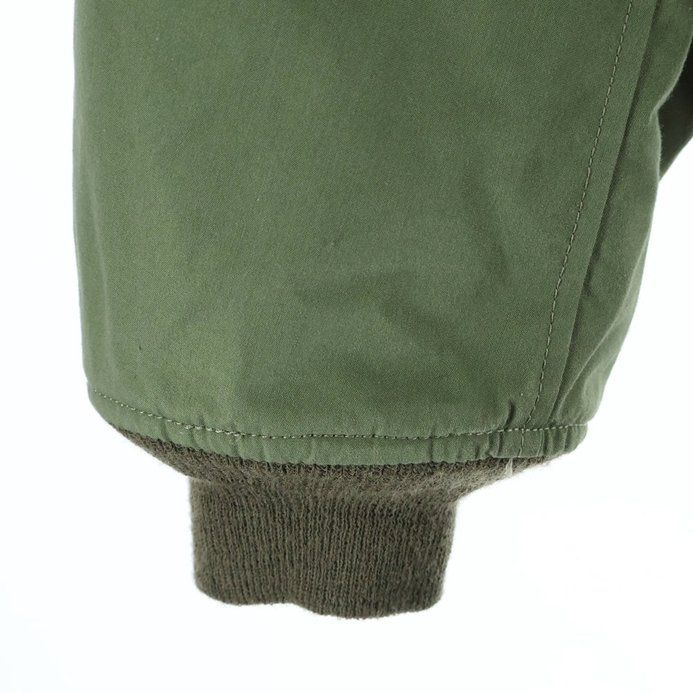 HUMAN MADE(ヒューマンメイド) N2 FLIGHT JACKET フロントロゴデザイン ジップアップ フライトジャケット カーキ