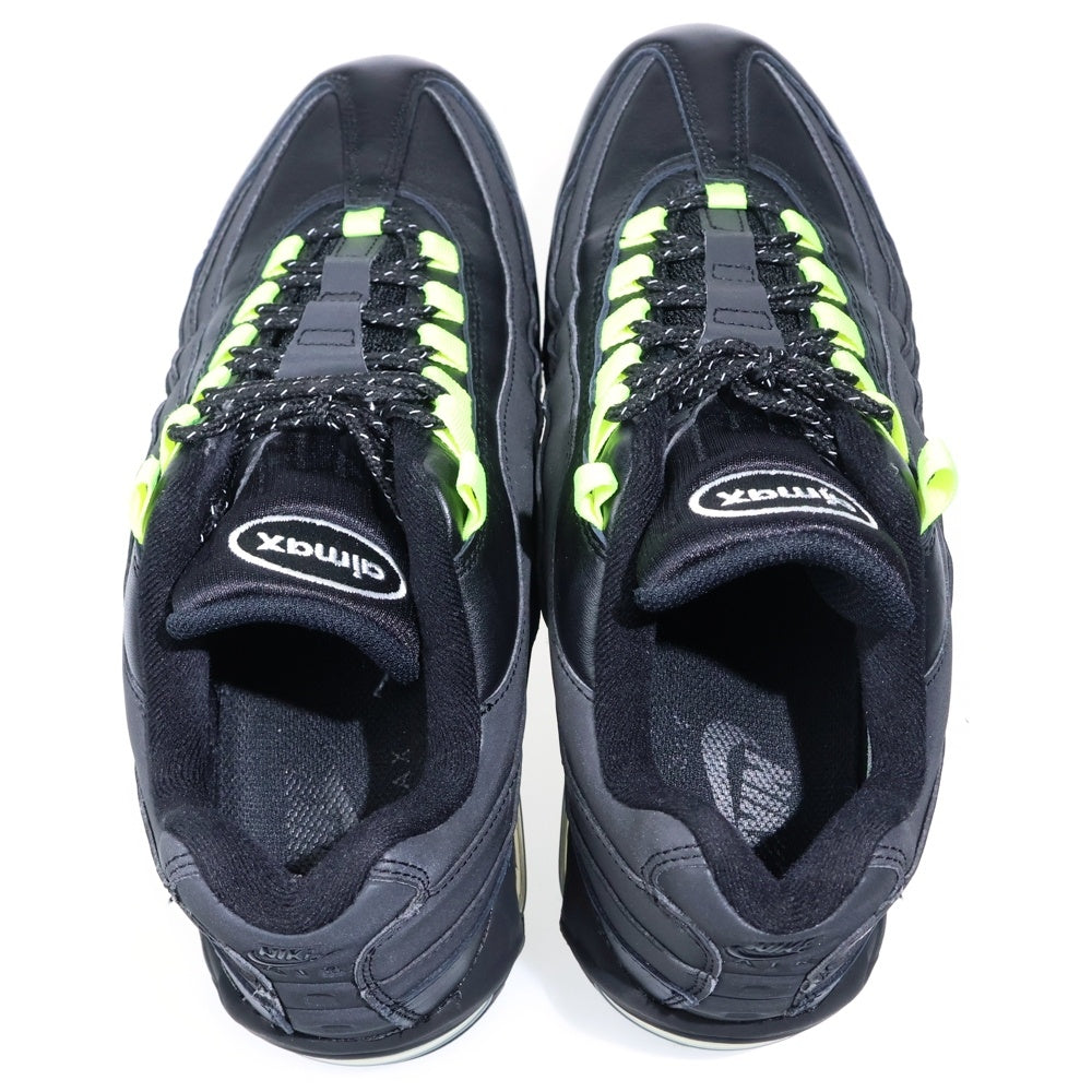 NIKE(ナイキ) ×atomos AIR MAX 95 BIG BUBBLE SE アトモス エアマックス 95 ビッグバブル ローカット スニーカー ブラック US9.5/27.5cm IM8063-010