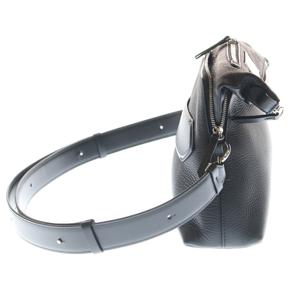 Maison Martin Margiela(メゾンマルタンマルジェラ) 5AC レザー ショルダーバッグ ブラック SB1WG0003 レディース