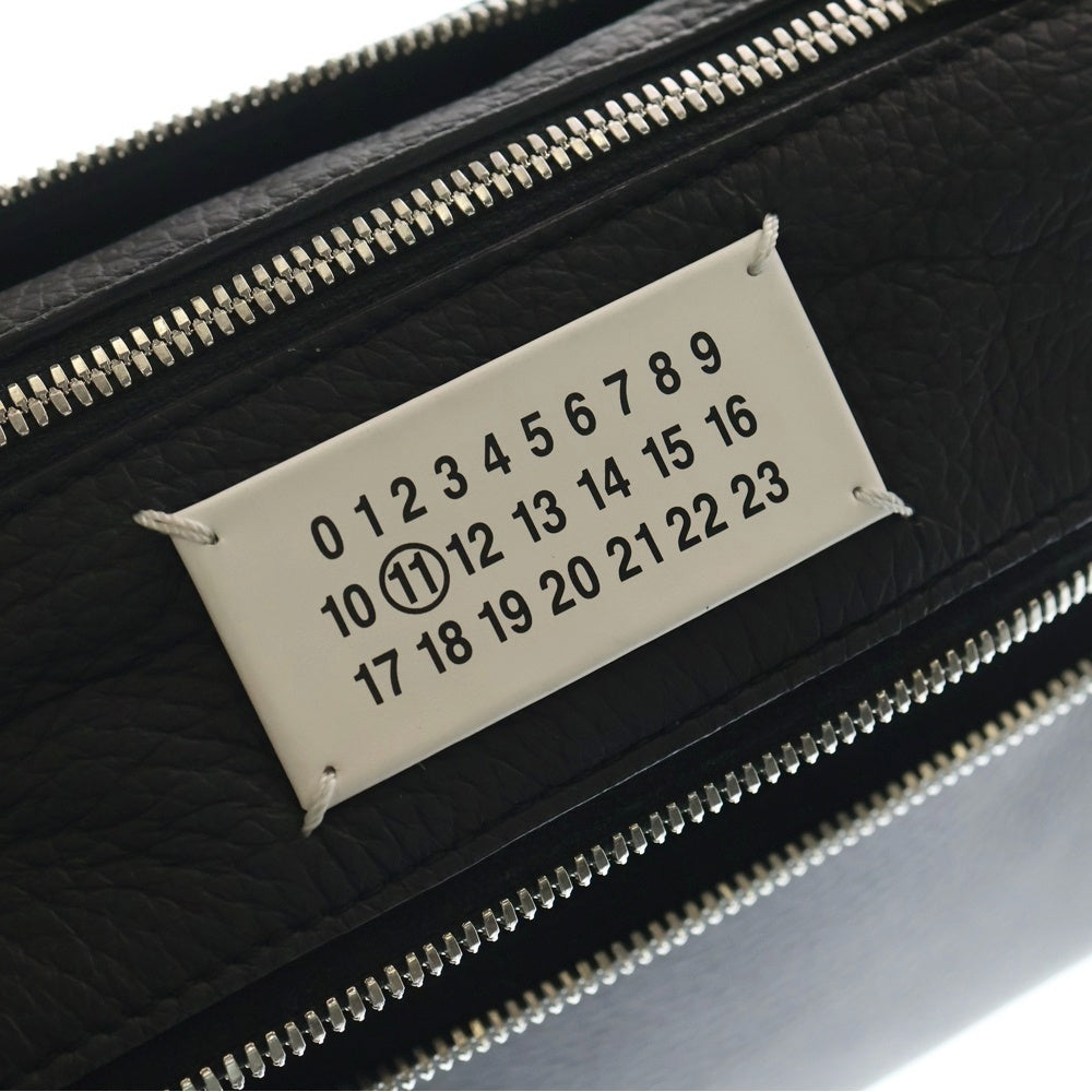 Maison Martin Margiela(メゾンマルタンマルジェラ) 5AC レザー ショルダーバッグ ブラック SB1WG0003 レディース
