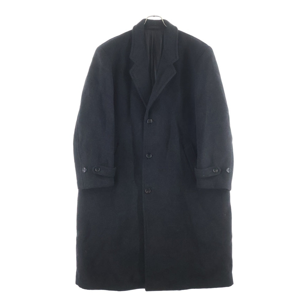 COMME des GARCONS HOMME(コムデギャルソンオム) 80～90S ネップ加工 ダブルポケット ウールチェスターコート グレー HC-080130