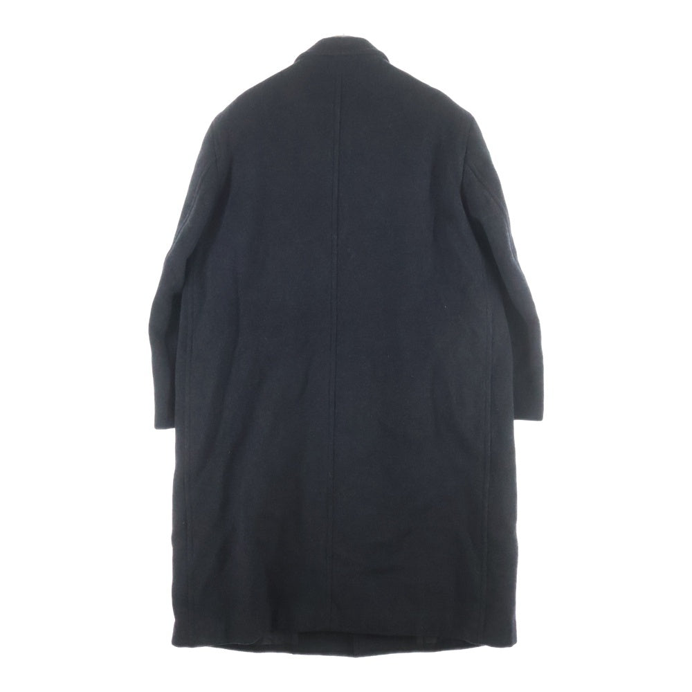 COMME des GARCONS HOMME(コムデギャルソンオム) 80～90S ネップ加工 ダブルポケット ウールチェスターコート グレー HC-080130