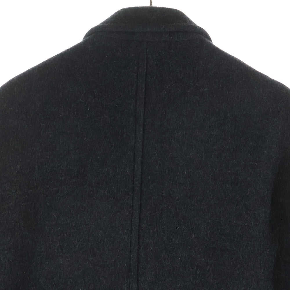 COMME des GARCONS HOMME(コムデギャルソンオム) 80～90S ネップ加工 ダブルポケット ウールチェスターコート グレー HC-080130