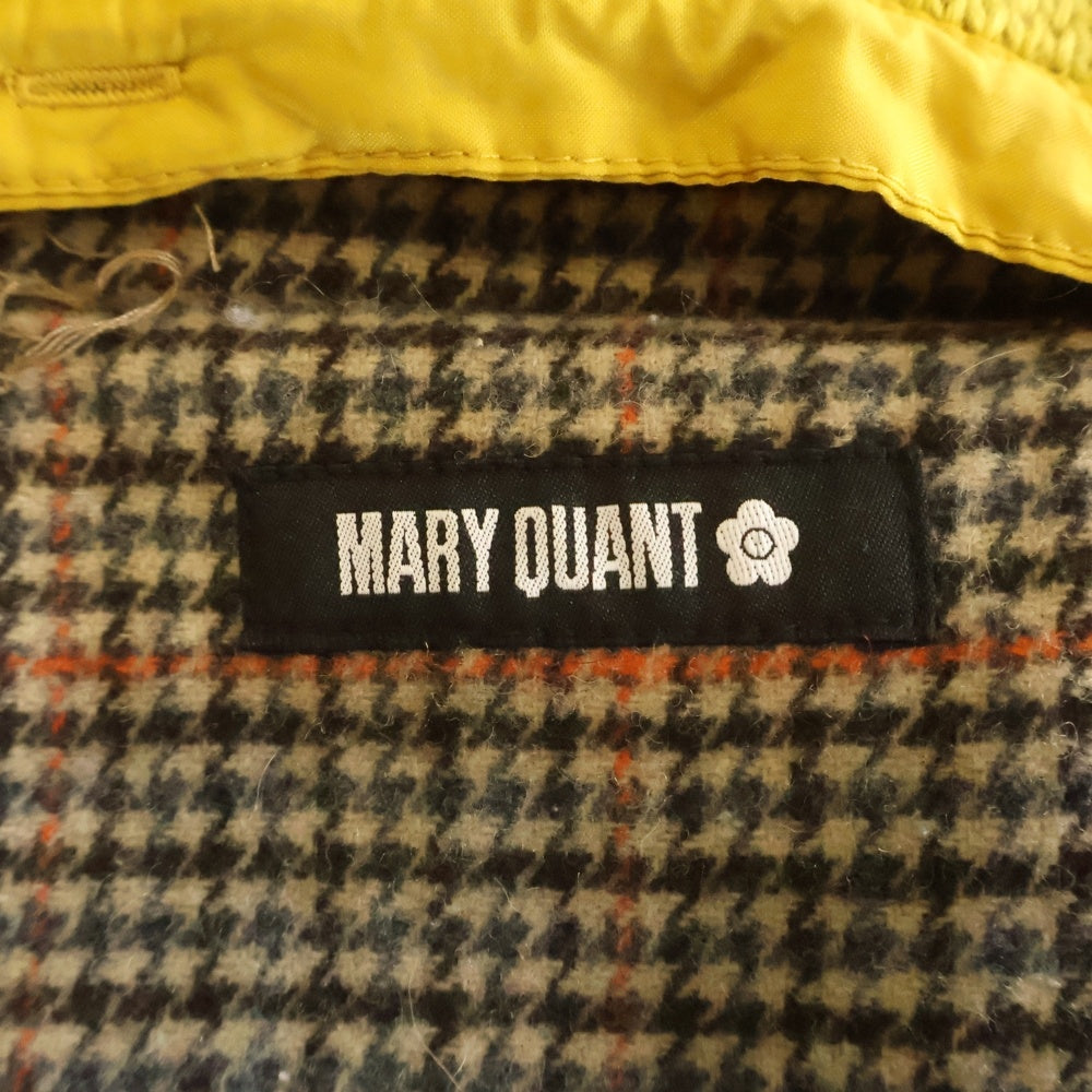 MARY QUANT(マリークワント) カラー切り替え ハングトゥース マルチポケット ショートジャケット ブラウン 267-554901-050-3