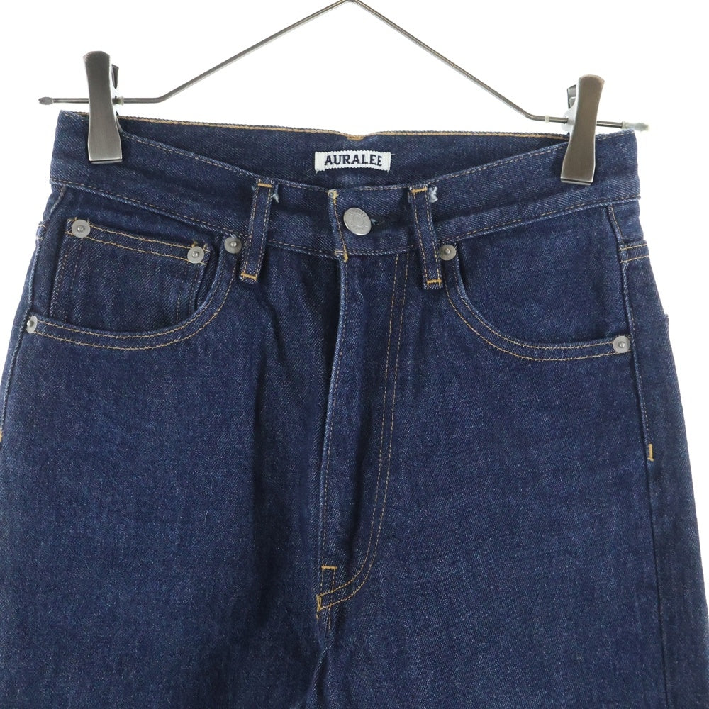 AURALEE(オーラリー) DENIM PANT マルチポケット ジップアップ デニムパンツ インディゴ AOOPO2DM
