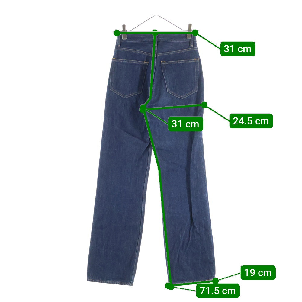 AURALEE(オーラリー) DENIM PANT マルチポケット ジップアップ デニムパンツ インディゴ AOOPO2DM