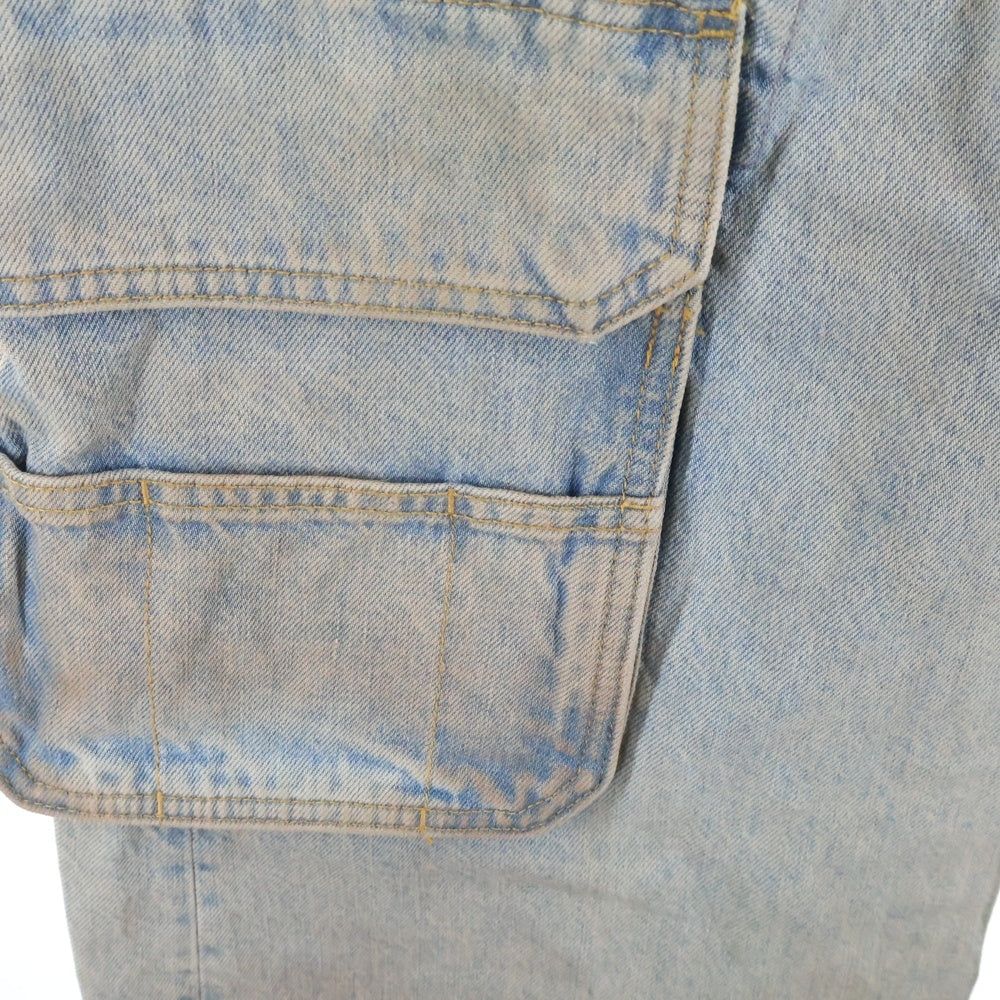 DIESEL(ディーゼル) D-SIRE-CARGO マルチポケット ロゴパッチデザイン ボタンフライ デニムパンツ レディース A13317