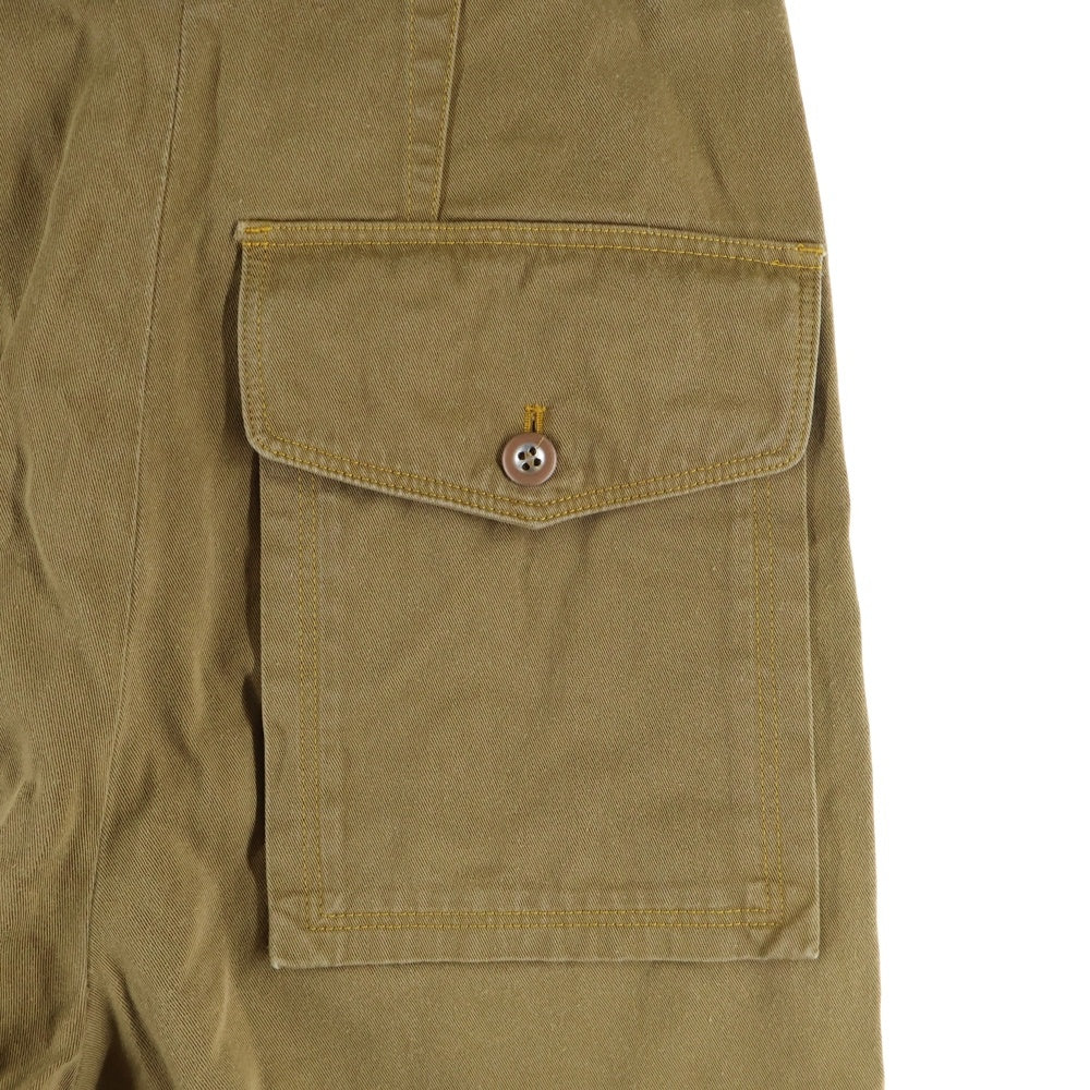 Acne Studios(アクネ ストゥディオズ) マルチポケット ステッチデザイン ジップアップ ストレートパンツ ブラウン MADYA CO C AS PSS18