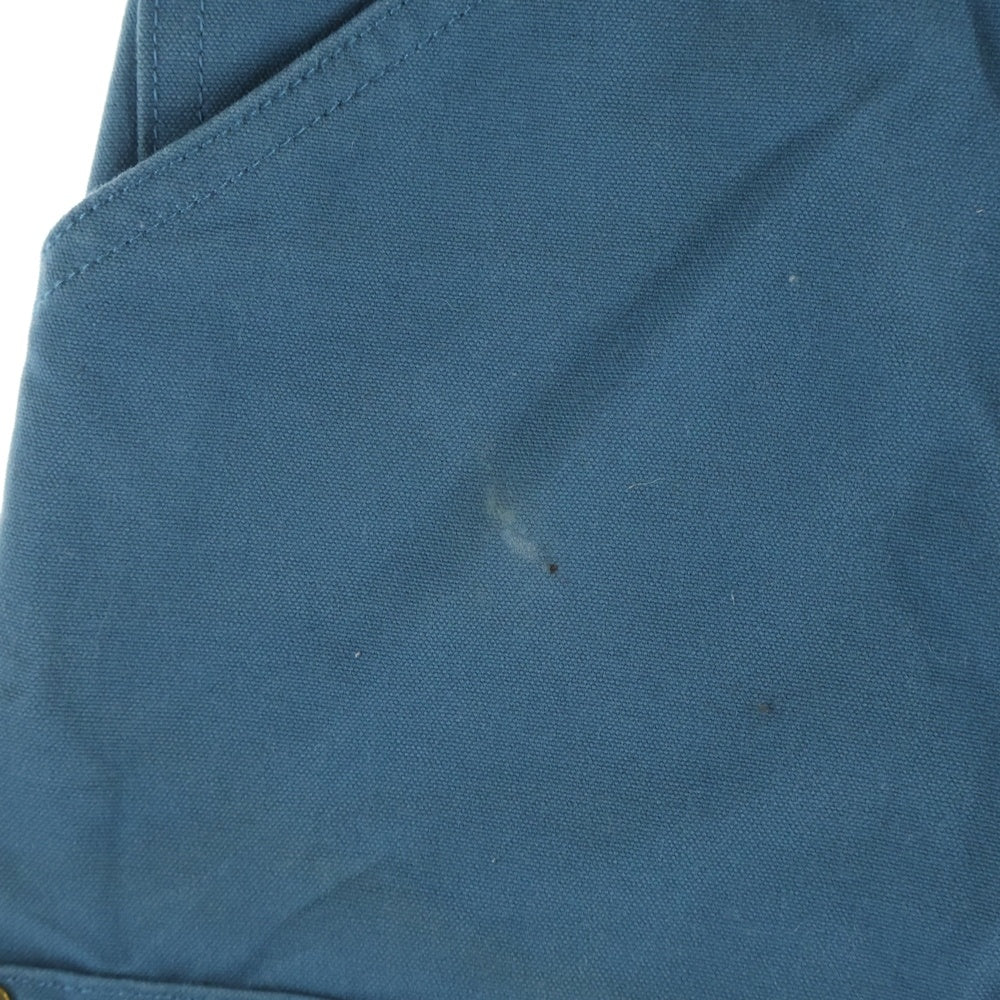 AURALEE(オーラリー) 22AW COTTON OILED CANVAS PANTS コットン オイルド ダブルニーパンツ ブルー A22AP020C