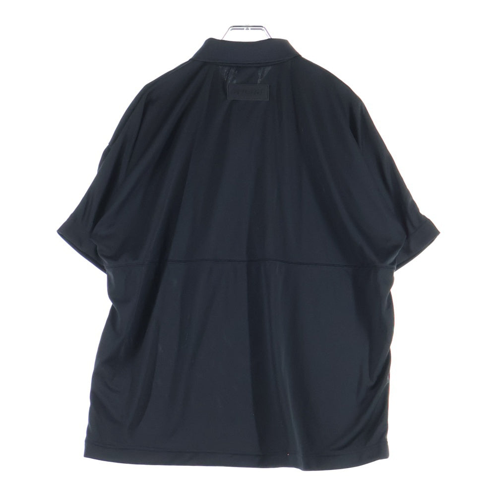 SOPH.(ソフネット) ×F.C.R.B. 胸ロゴデザイン カットソー 半袖ポロシャツ ブラック FCRB-240010