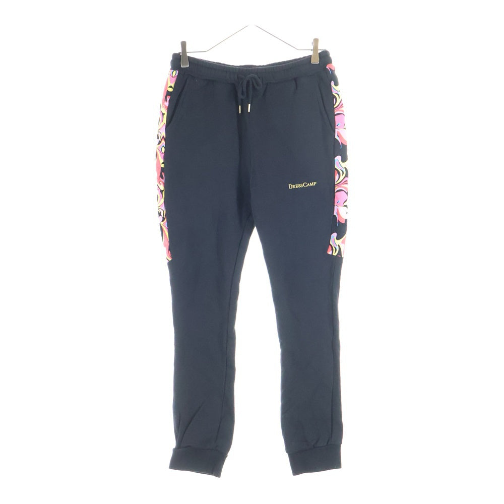 DRESSCAMP(ドレスキャンプ) スウェット セットアップ ジップアップ パーカー イージー パンツ ブラック