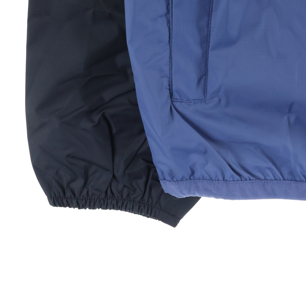 WIND AND SEA(ウィンダンシー) × K-WAY ナイロン フーディー ジップアップ ジャケット ブルー K4126ZW