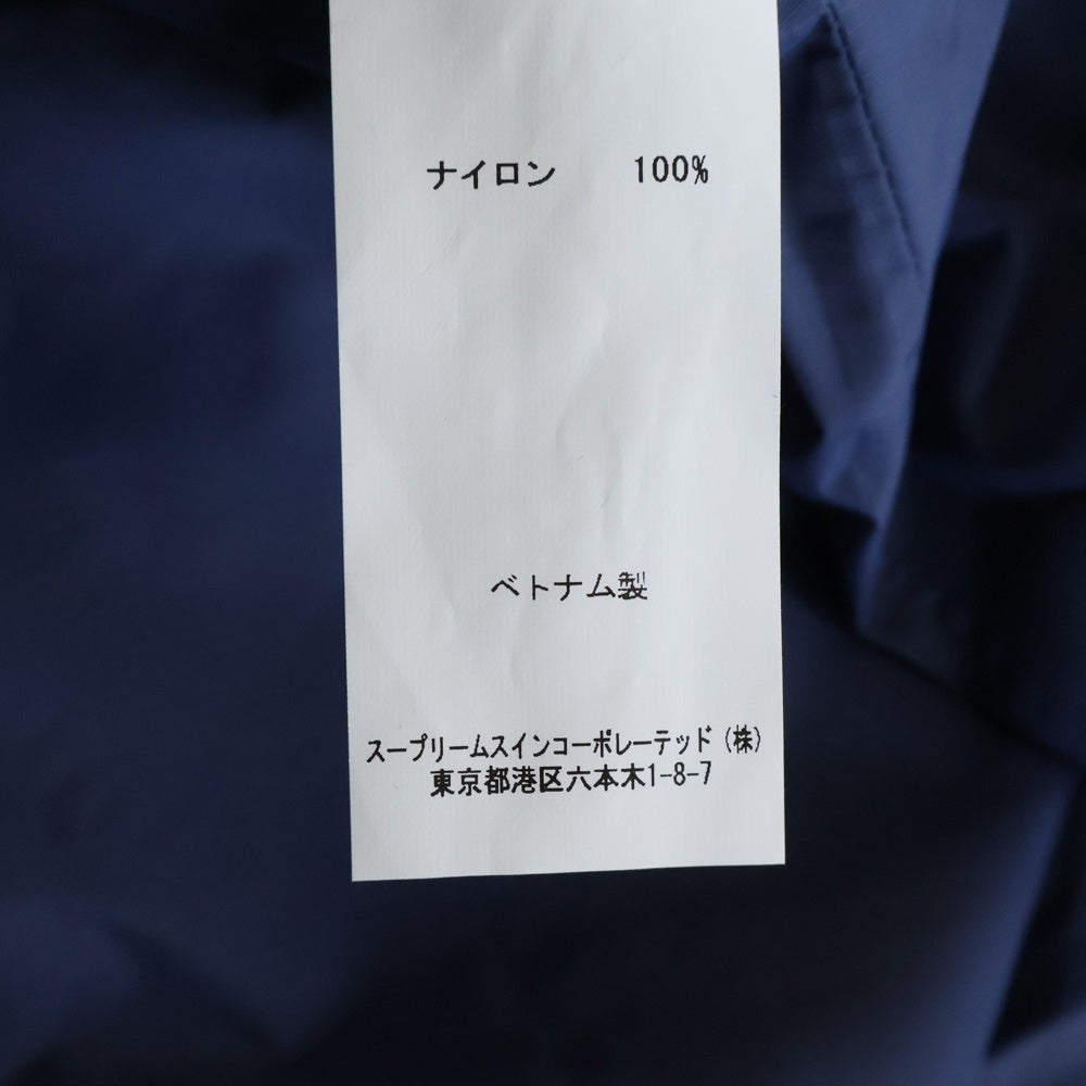 WIND AND SEA(ウィンダンシー) × K-WAY ナイロン フーディー ジップアップ ジャケット ブルー K4126ZW