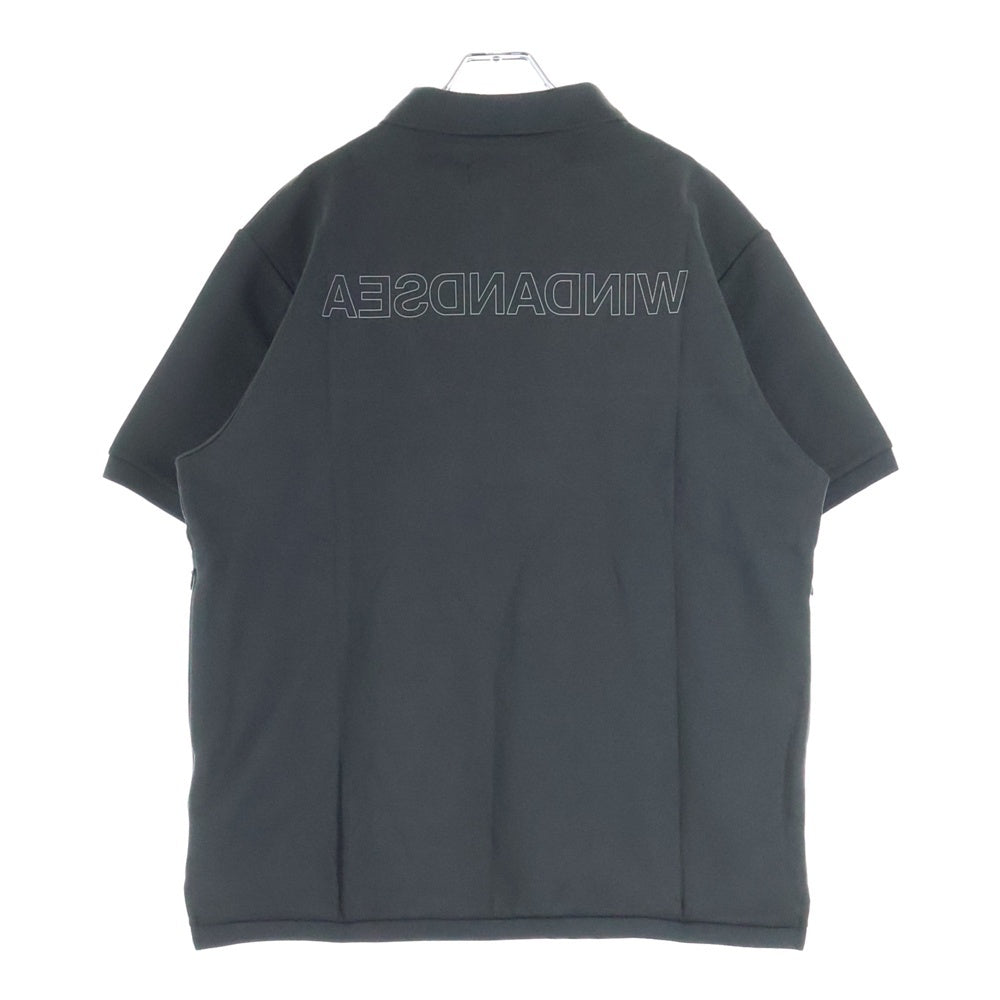 WIND AND SEA(ウィンダンシー) Switch Polo Top スイッチ ポロトップ 半袖シャツ グレー