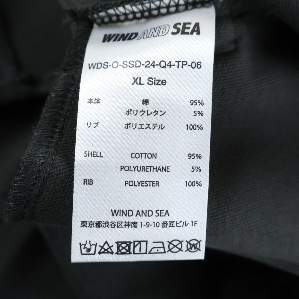 WIND AND SEA(ウィンダンシー) Switch Polo Top スイッチ ポロトップ 半袖シャツ グレー