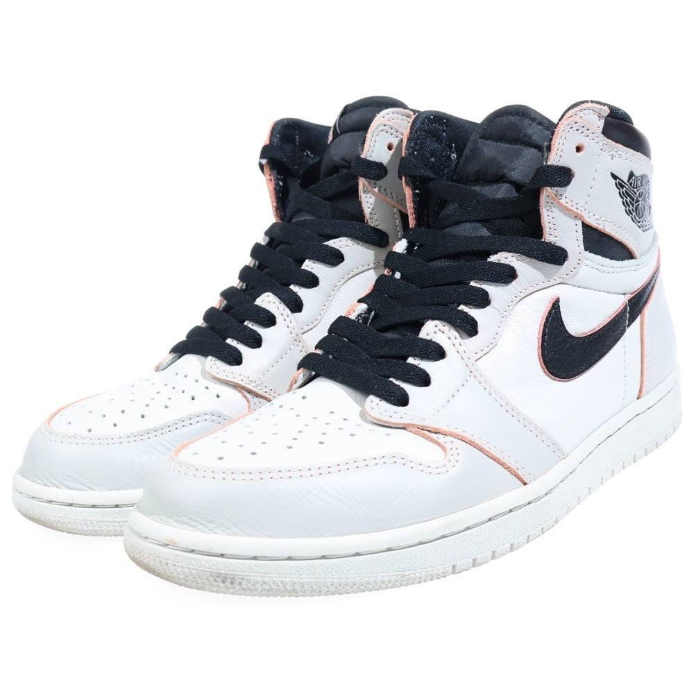 NIKE SB(ナイキエスビー) AIR JORDAN 1 HIGH OG DEFIANT NYC TO PARIS エアジョーダン1 ハイカットスニーカー グレー/ホワイト US9/27cm CD6578-006