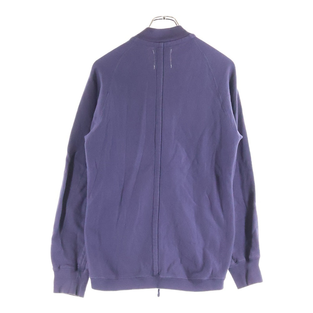 TAKAHIROMIYASHITA The SoloIst.(タカヒロミヤシタザソロイスト) 17SS BASEBALL JACKET ベースボール ジップアップ スウェット ブルゾン ジャケット パープル swc.0009aSS17