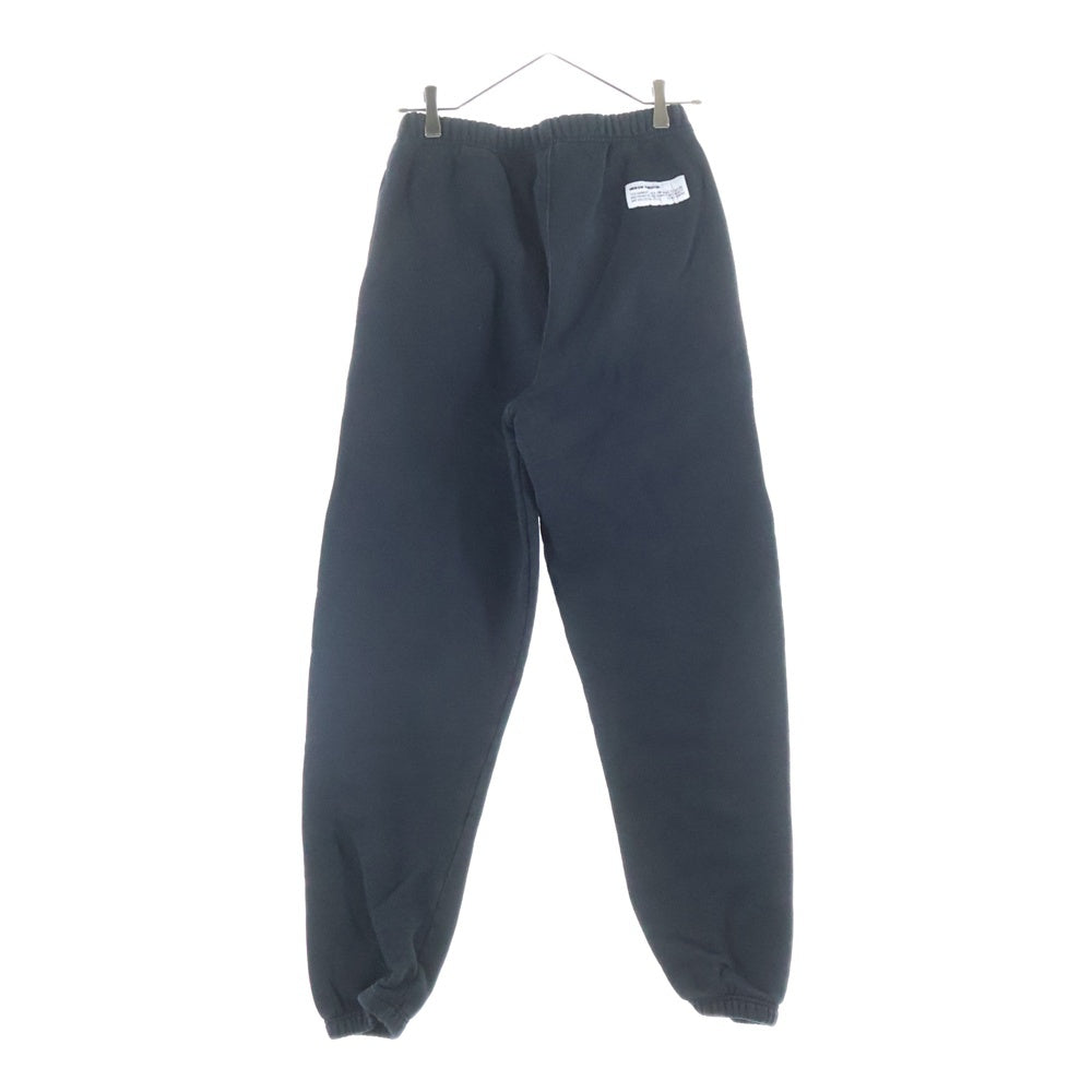 HERON PRESTON(ヘロンプレストン) 21AW サイドプリント ドローストリング スウェットパンツ ブラック HMCH024F21JER001