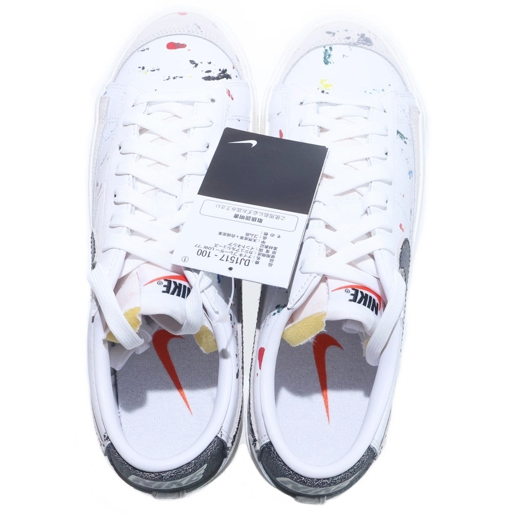 NIKE(ナイキ) BLAZER LOW 77 PAINT SPLATTER ブレザー ペイントスプラッター ローカットスニーカー マルチカラー US7.5/25.5cm DJ1517-100