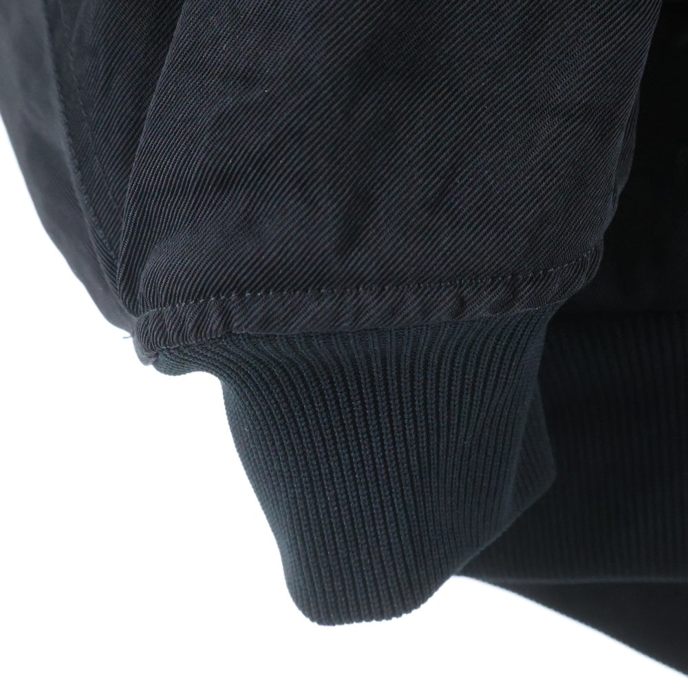 NO BRAND(ノーブランド) BLANC BASQUE ブランバスク Pコート ナイロン切替 ジャケット ブラック BB36-514