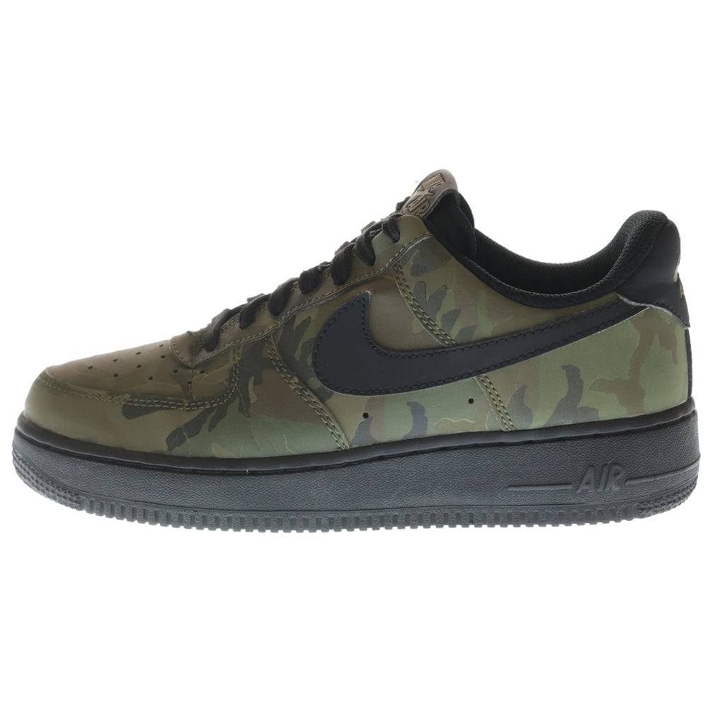 NIKE(ナイキ) AIR FORCE 1 LOW REFLECTIVE WOODLAND CAMO エアフォース レフレクティブ ウッドランドカモ ローカットスニーカー レディース カーキ US6/24cm 718152-203