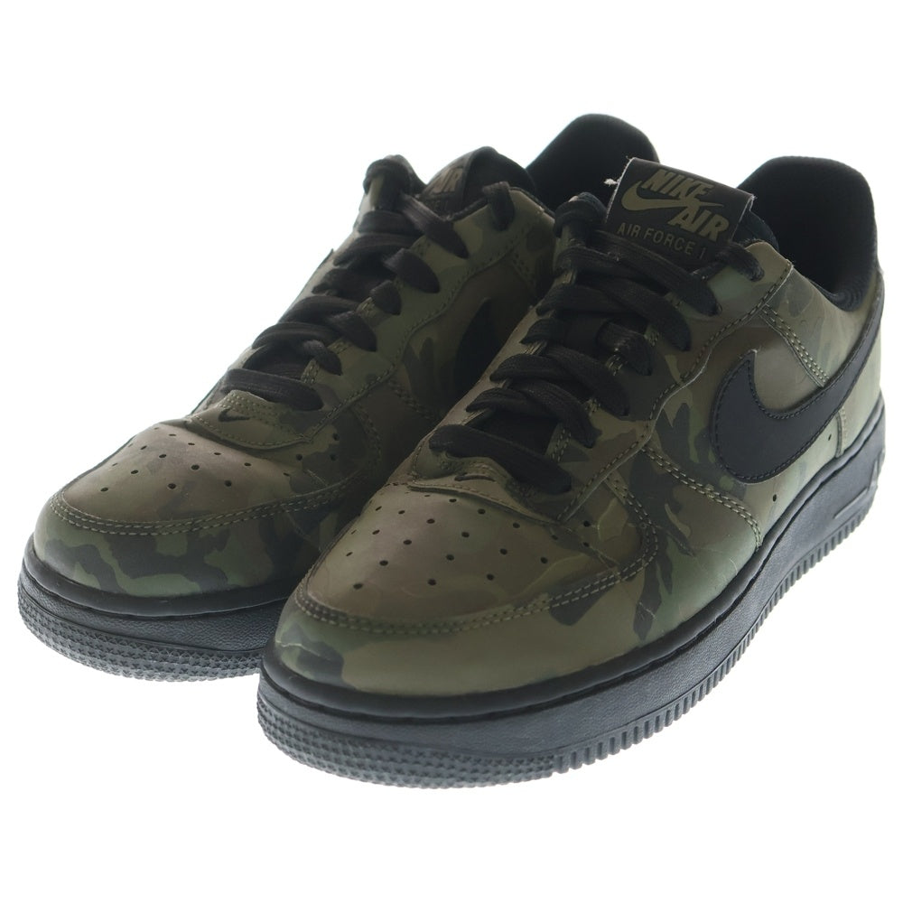 NIKE(ナイキ) AIR FORCE 1 LOW REFLECTIVE WOODLAND CAMO エアフォース レフレクティブ ウッドランドカモ ローカットスニーカー レディース カーキ US6/24cm 718152-203