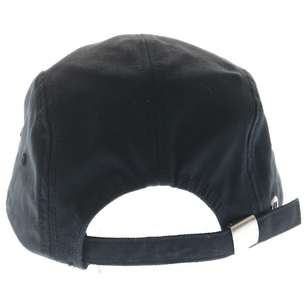 MM6 Maison Margiela(エムエムシックスメゾンマルジェラ) 22SS ストーンロゴ コットンキャップ 帽子 ブラック