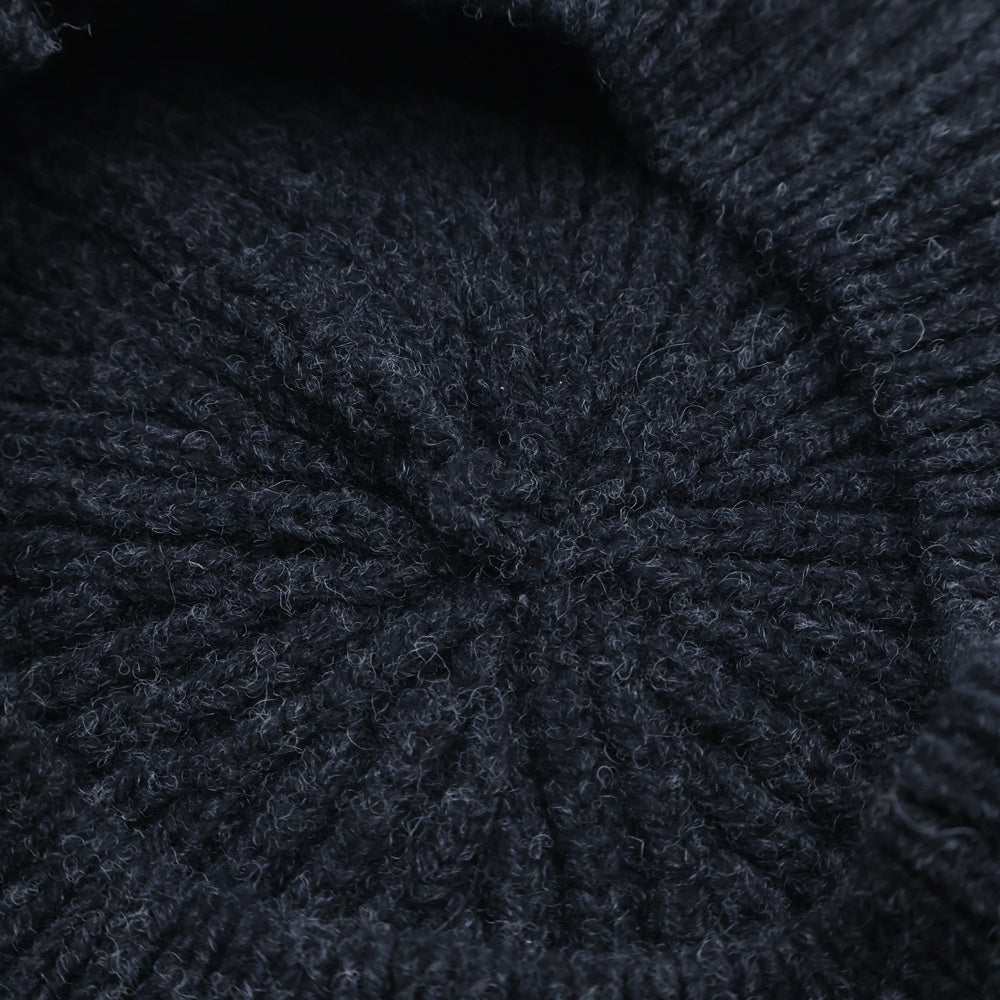 GANNI(ガニー) STRUCTURED RIB BERET ストラクチャード リブ ベレー帽 帽子 ブラック 5789