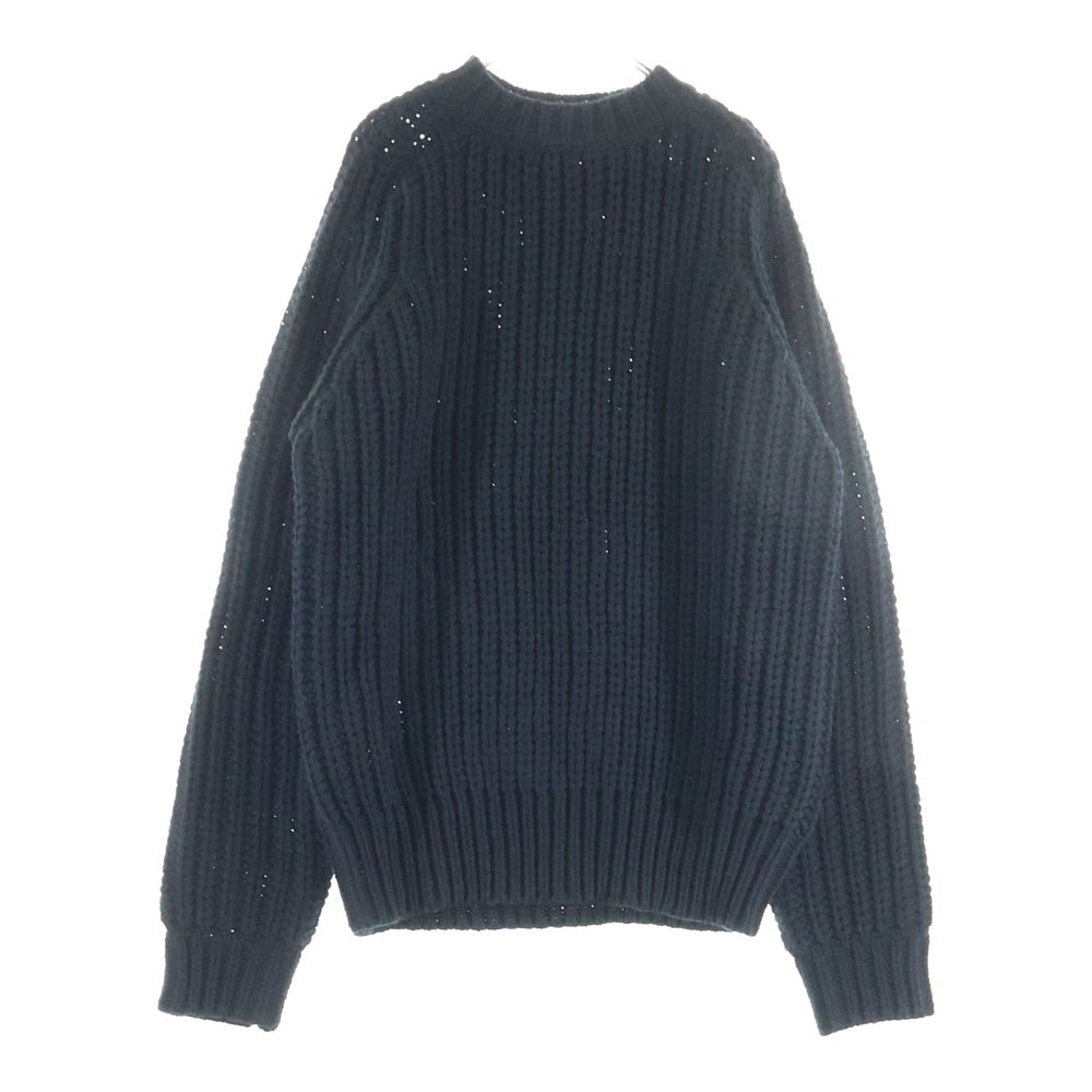 TODAYFUL(トゥデイフル) ローゲージ クルーネックニットセーター ブラック 12420521