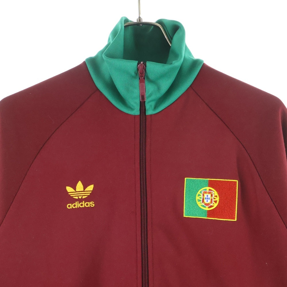 adidas(アディダス) ポルトガル ジップアップトラックジャケット ジャージ レッド 739857