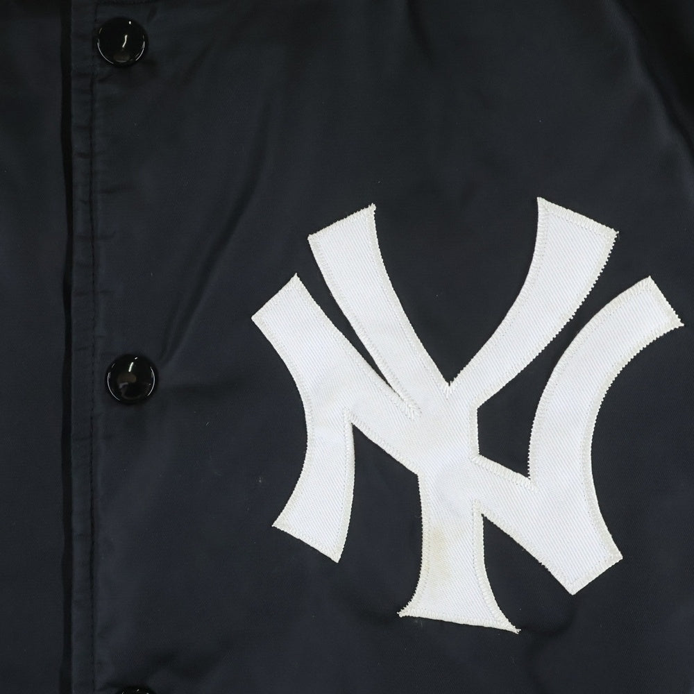 Majestic(マジェスティック) ニューヨークヤンキース ナイロン スタジアムジャンパー バーシティジャケット ブラック MM23-NYK-0052-BLK5-M
